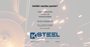 Teräsmyyntiä Jyväskylässä, laaja valikoima rauta -ja terästuotteita yrityksille sekä kuluttajille